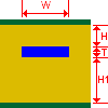 非對(duì)稱帶狀線寄生電容和寄生電感計(jì)算器