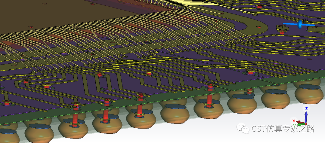 CST PCB仿真視頻教程06 - IC封裝3D導(dǎo)入與添加端口